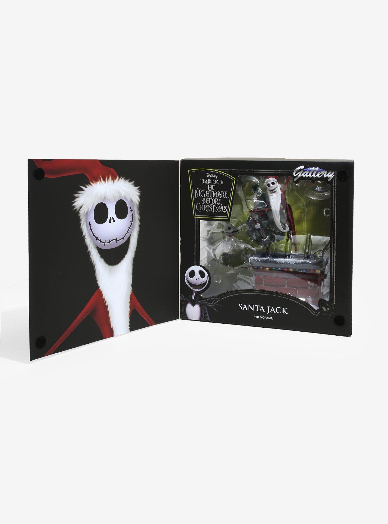 The Nightmare Before Christmas Santa Jack & Skeleton Reindeer PVC Figure, , alternate