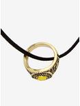 Harry Potter Hufflepuff Ring Necklace, , alternate