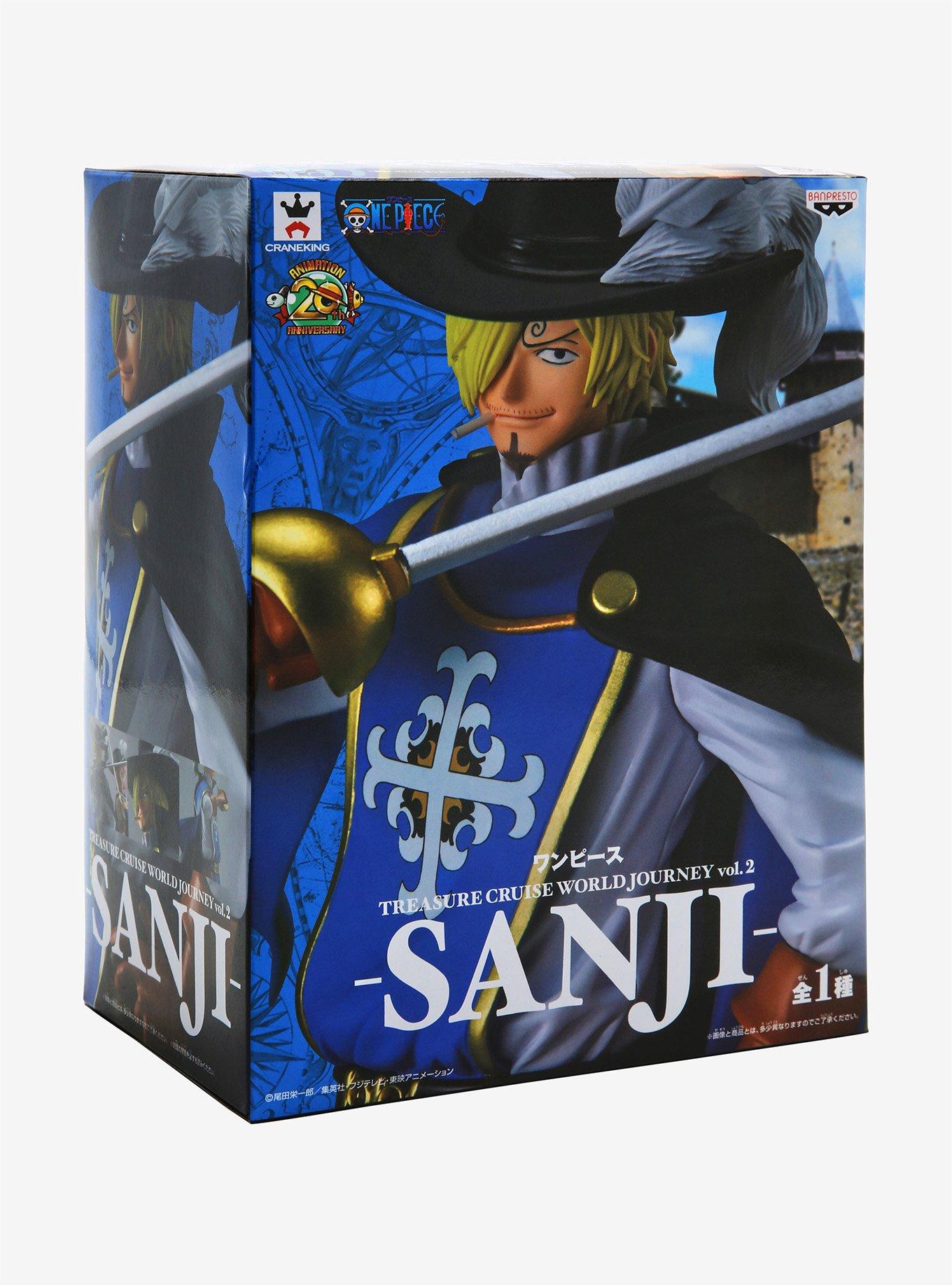 Banpresto One Piece Treasure Cruise World Journey Vol. 2 Vinsmoke Sanji Collectible Figure, , alternate