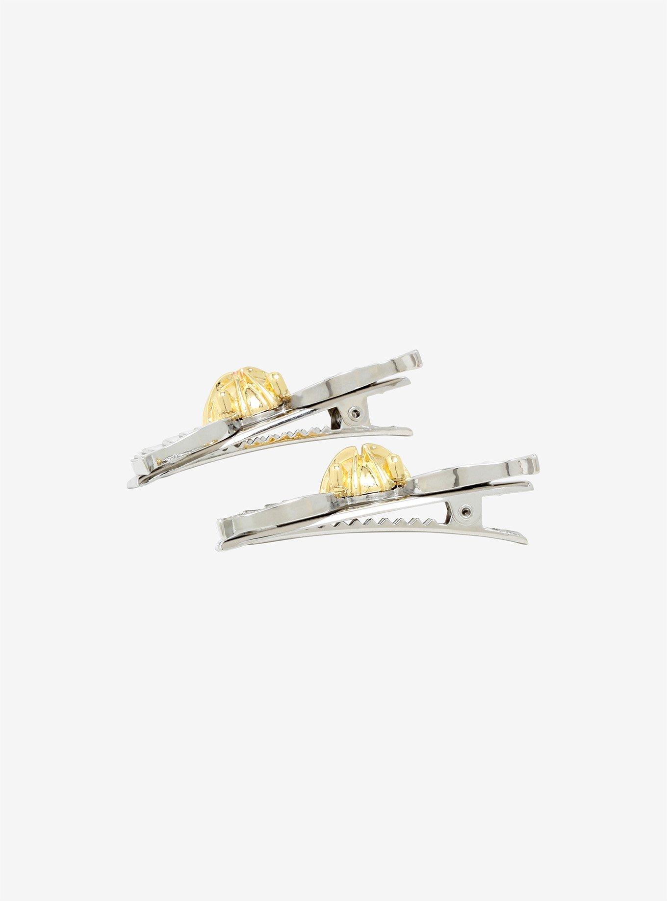 Harry Potter Golden Snitch Hair Clip Set, , alternate
