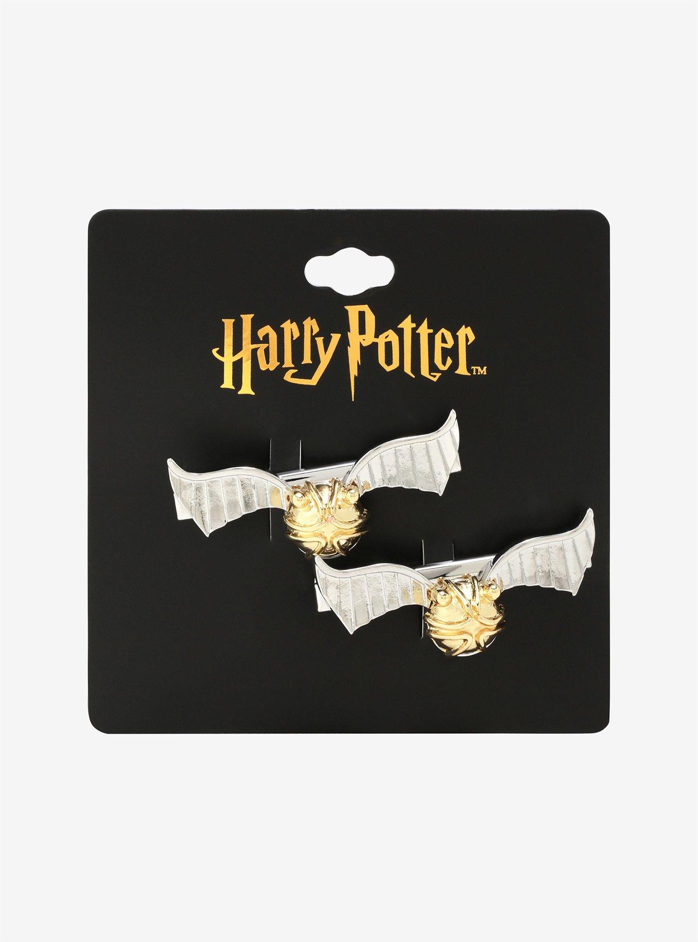 Harry Potter Golden Snitch Hair Clip Set, , alternate