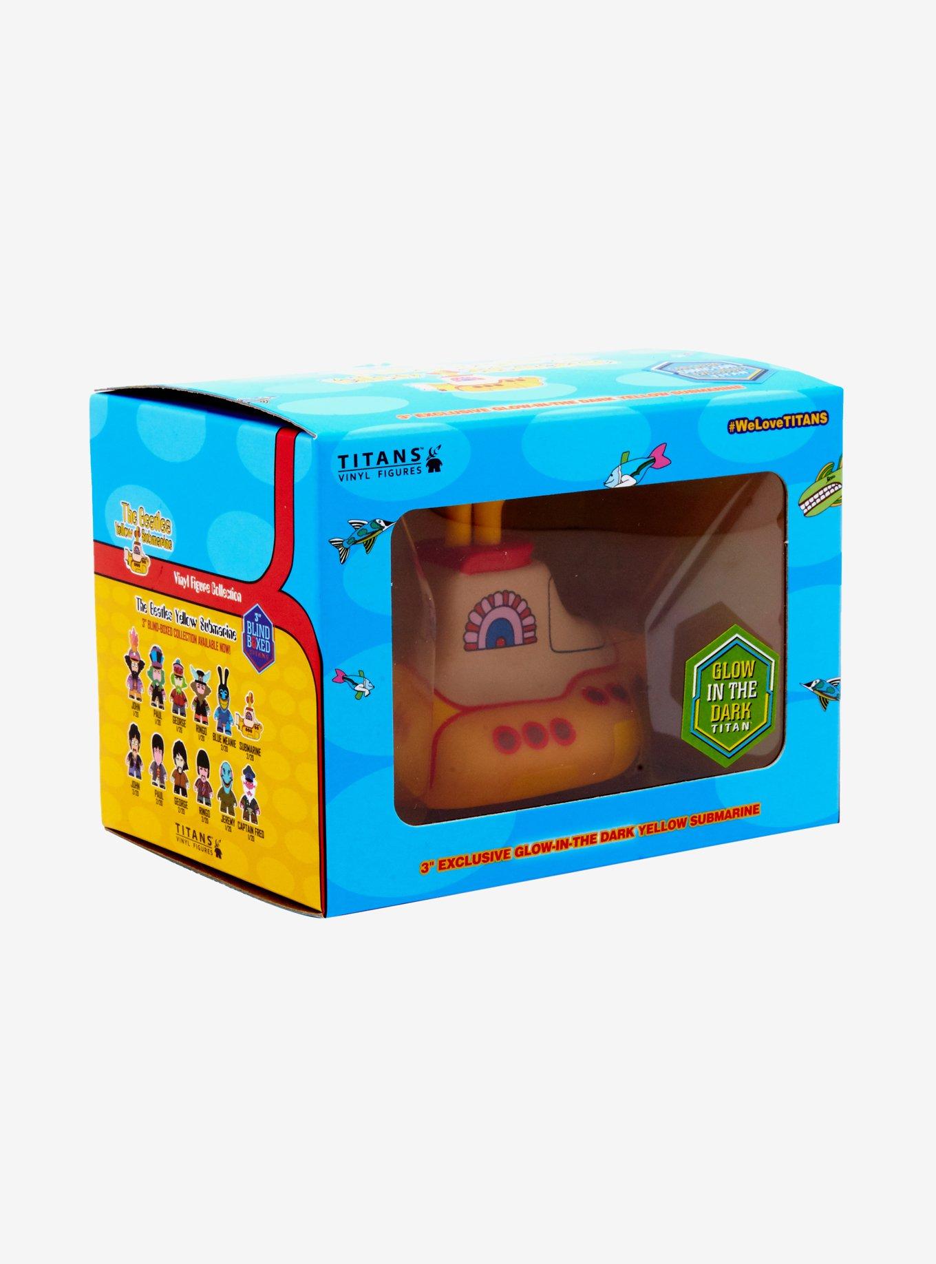 The Beatles Yellow Submarine Glow-In-The-Dark Titans Vinyl Figure 2019 Summer Convention Exclusive, , alternate