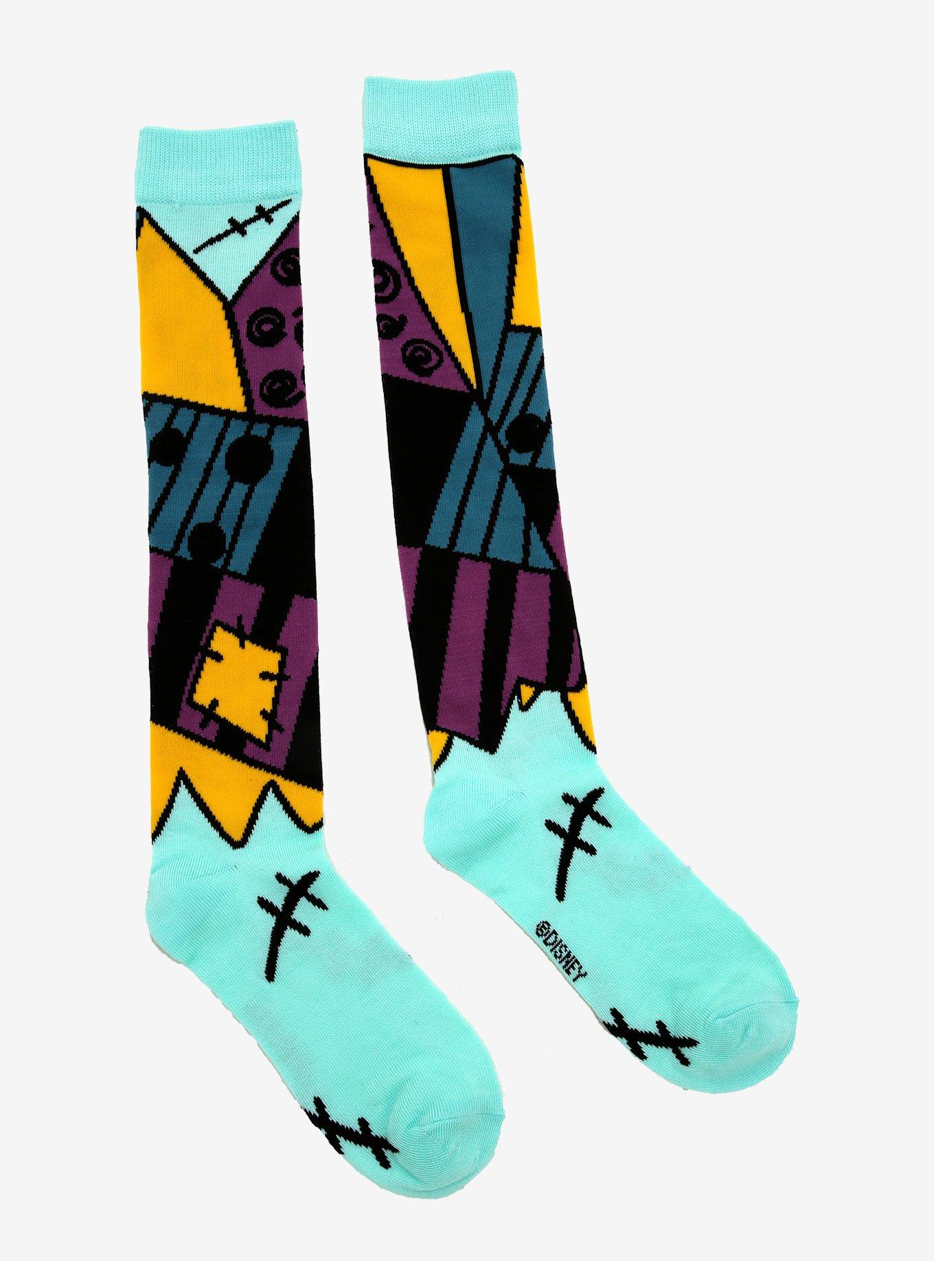 The Nightmare Before Christmas Sally Knee-High Socks, , alternate