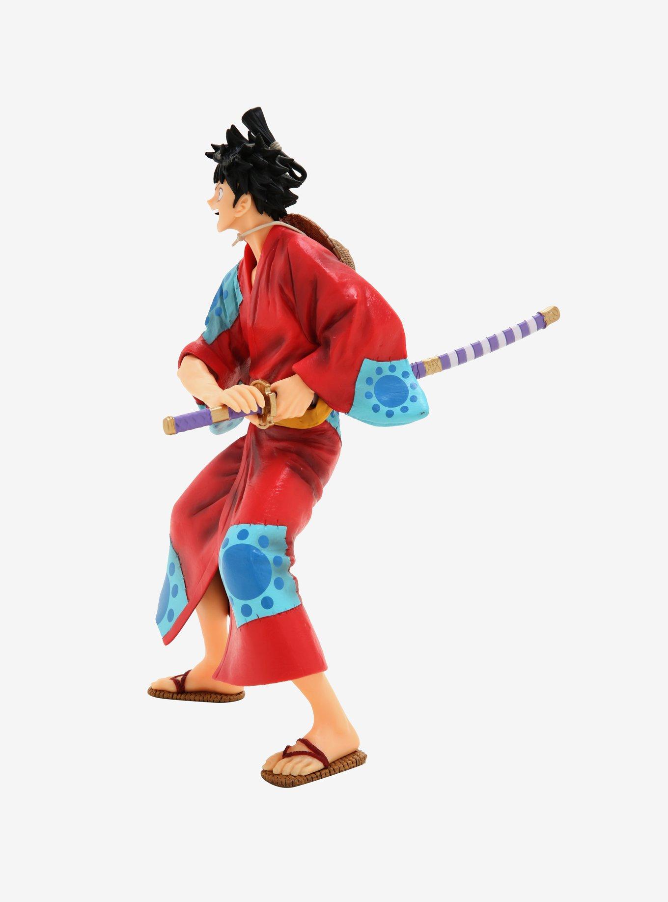 Banpresto One Piece Monkey D. Luffy Japanese Style Collectible Figure, , alternate