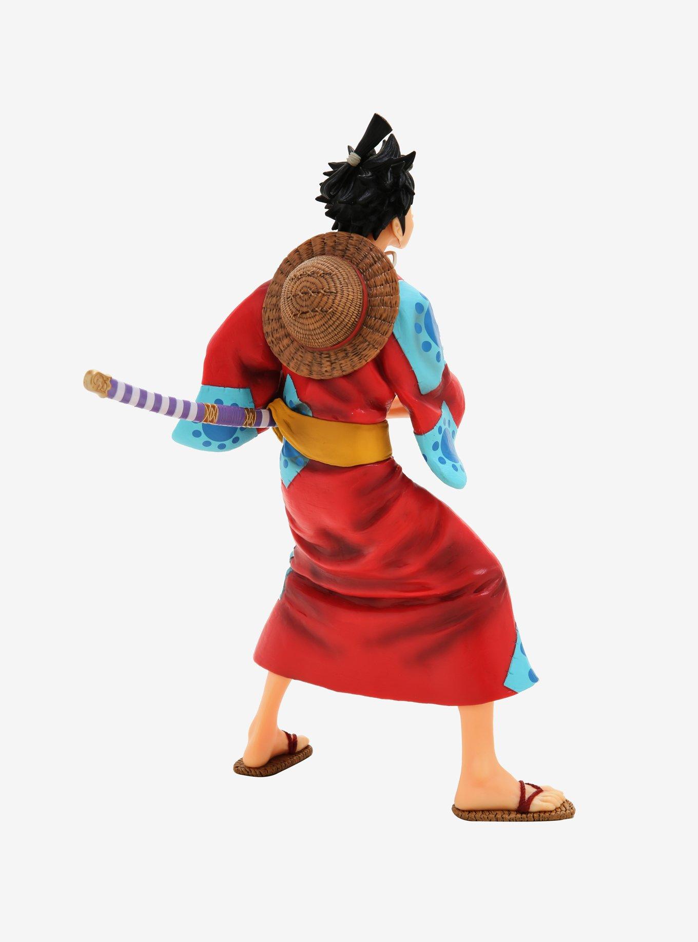 Banpresto One Piece Monkey D. Luffy Japanese Style Collectible Figure, , alternate