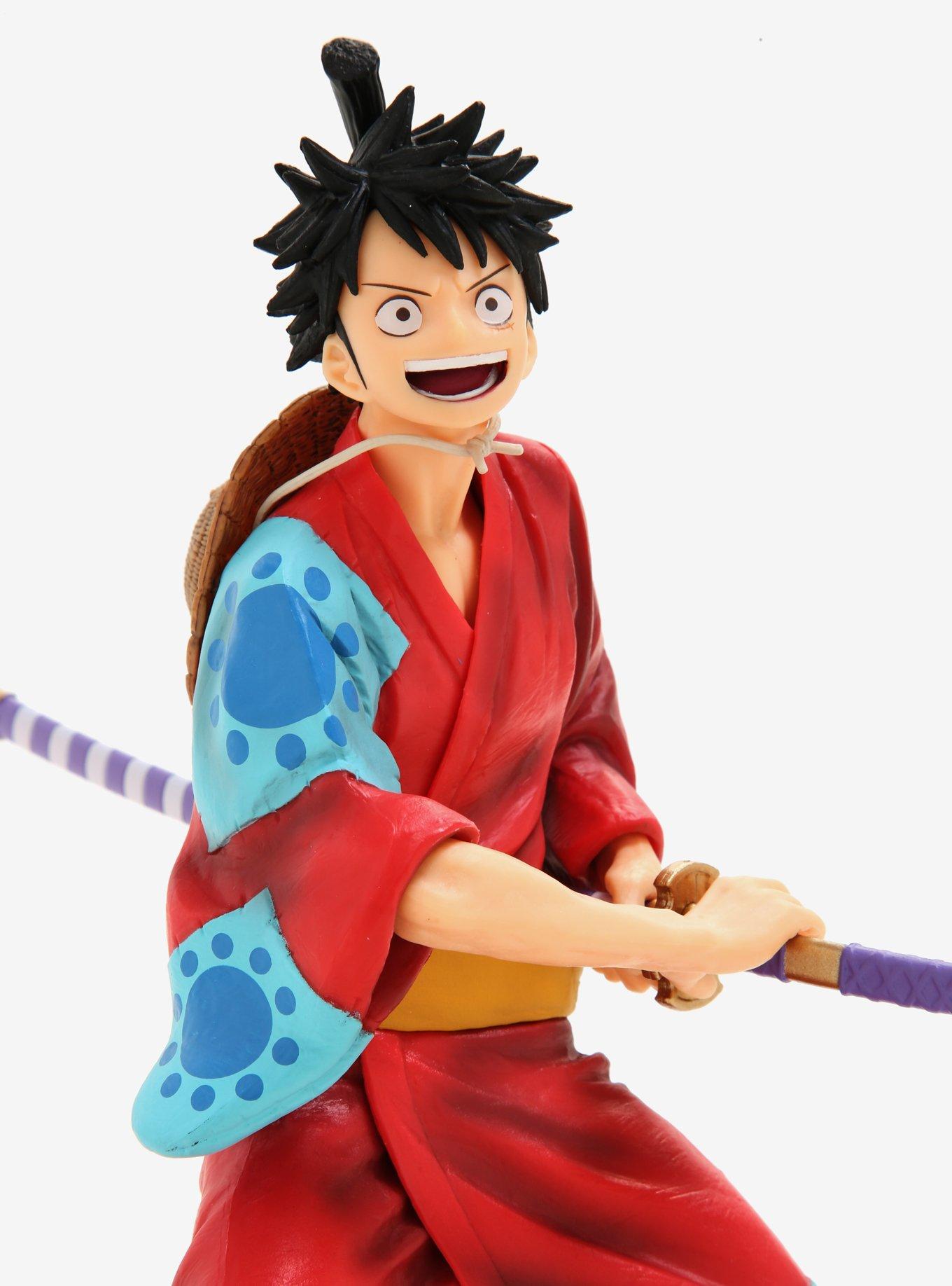 Banpresto One Piece Monkey D. Luffy Japanese Style Collectible Figure, , alternate