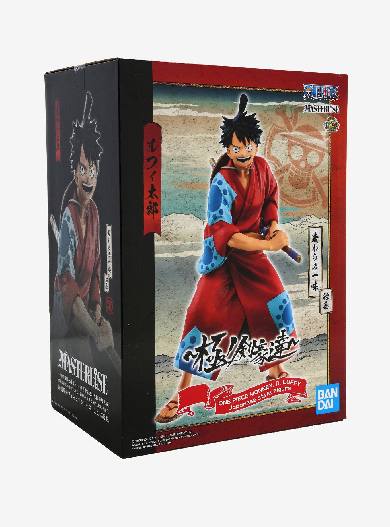 Banpresto One Piece Monkey D. Luffy Japanese Style Collectible Figure, , alternate