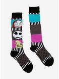 The Nightmare Before Christmas Chibi Characters Knee-High Socks, , alternate