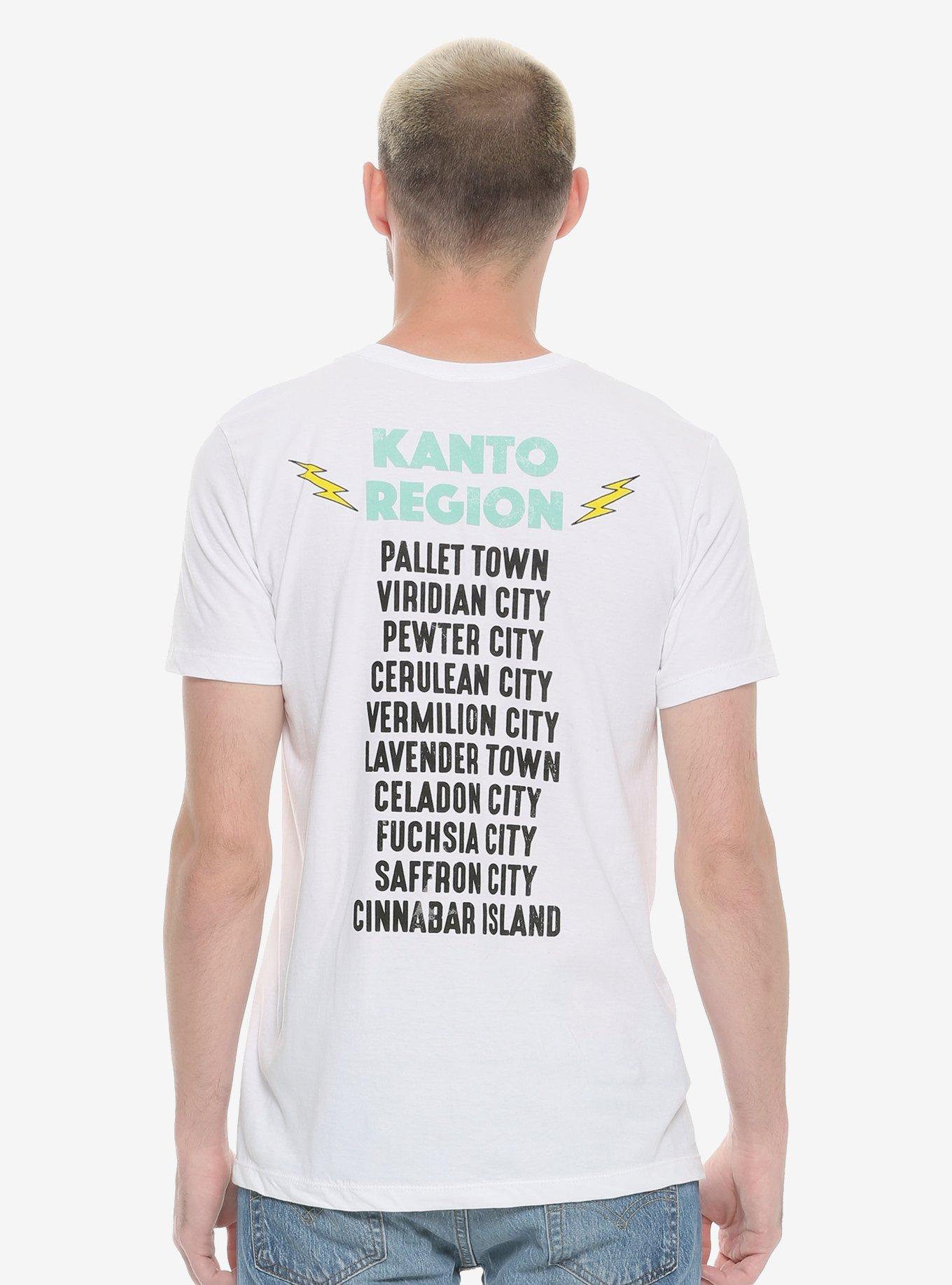 Pokemon Kanto Region Tour T-Shirt, , alternate