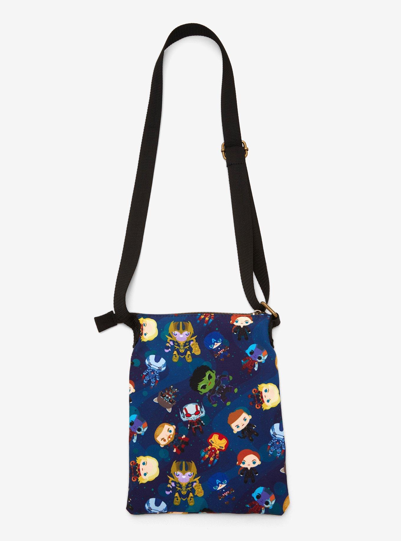 Marvel Avengers: Endgame Chibi Passport Crossbody Bag, , alternate