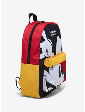 Plus Size Disney Mickey Mouse Color-Block Backpack, , hi-res