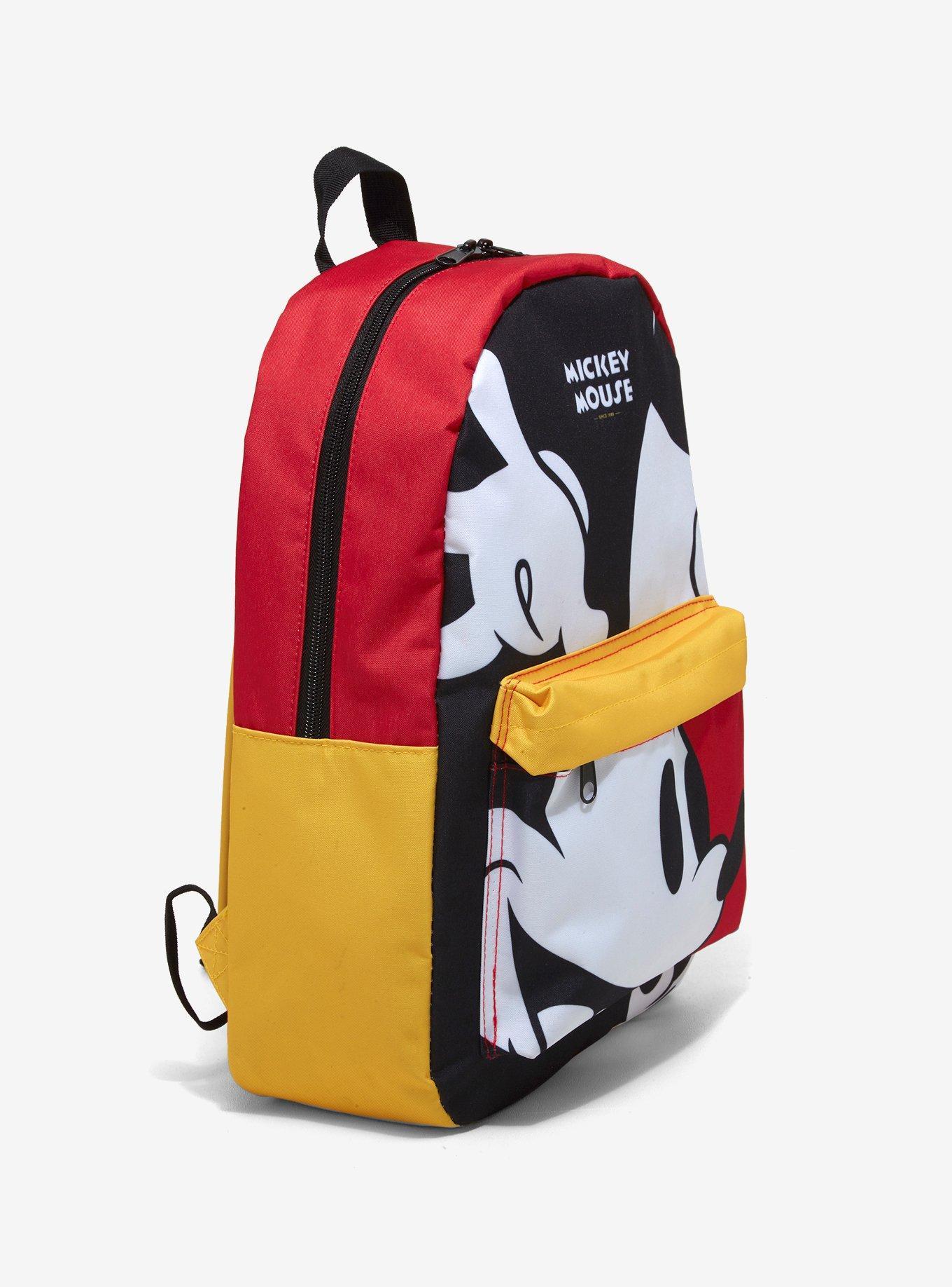 Disney Mickey Mouse Color-Block Backpack, , alternate