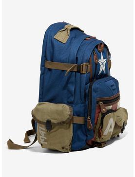 Plus Size Marvel Captain America Canvas Backpack, , hi-res