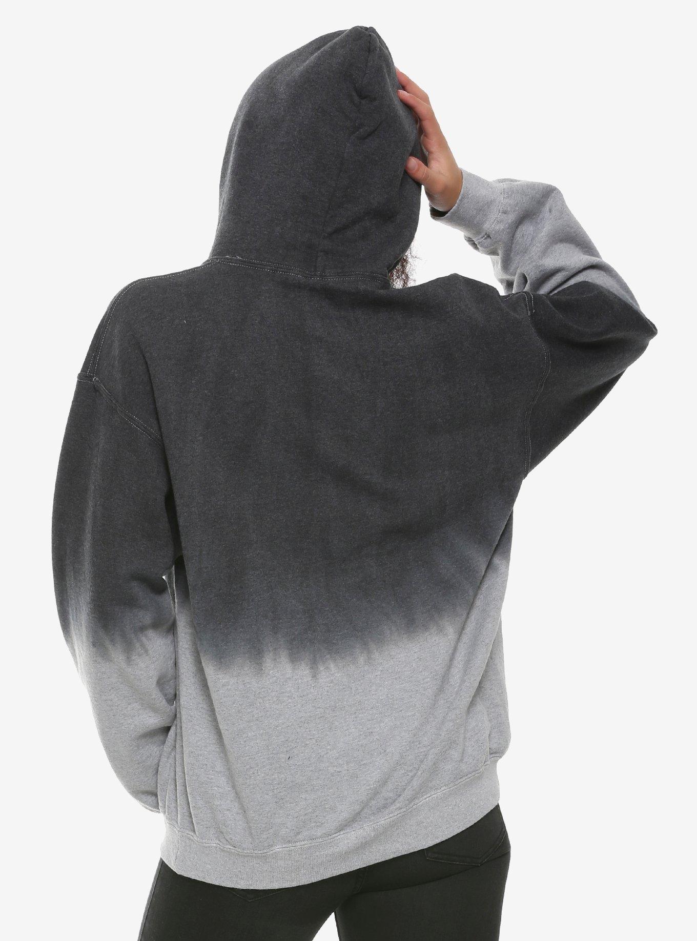 Stranger Things Logo Dip-Dye Girls Hoodie, MULTI, alternate