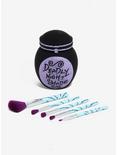 Loungefly The Nightmare Before Christmas Deadly Nightshade Makeup Brush Set & Holder, , alternate