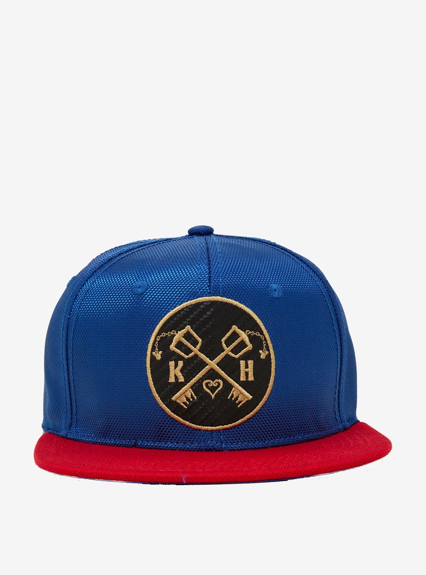 Disney Kingdom Hearts Cross Keyblade Snapback Hat, , alternate