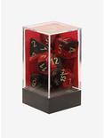 Chessex Gemini Black & Red With Gold Polyhedral Dice Set Of 7, , alternate