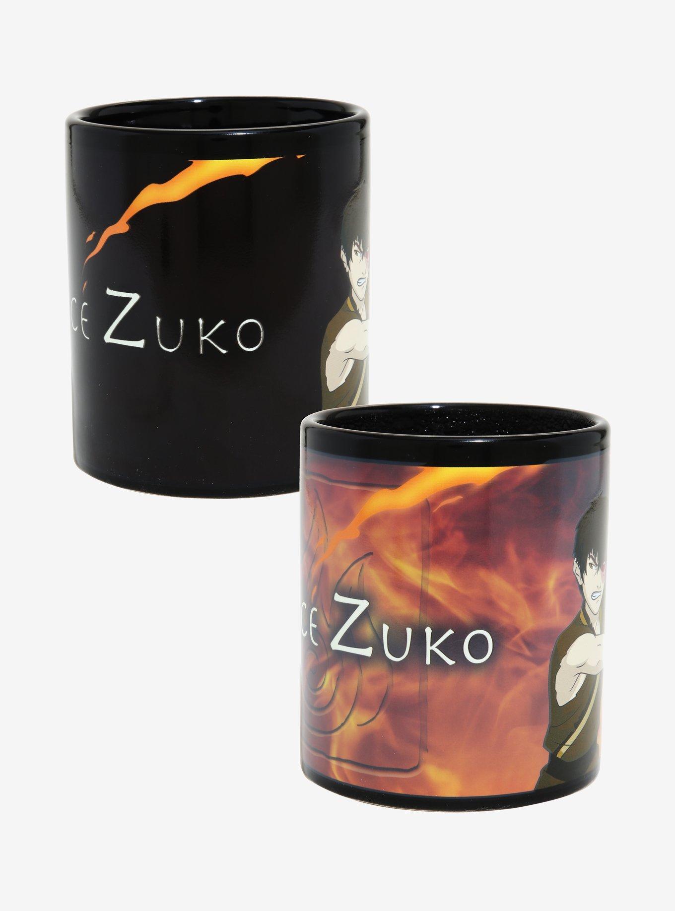 Avatar: The Last Airbender Zuko Heat Changing Ceramic Mug, , alternate