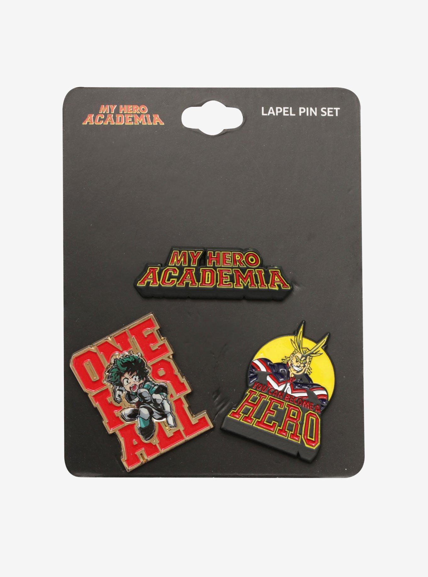 My Hero Academia Hero Enamel Pin Set, , alternate