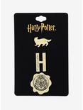 Harry Potter Hufflepuff Gold Metal Pin Set, , alternate