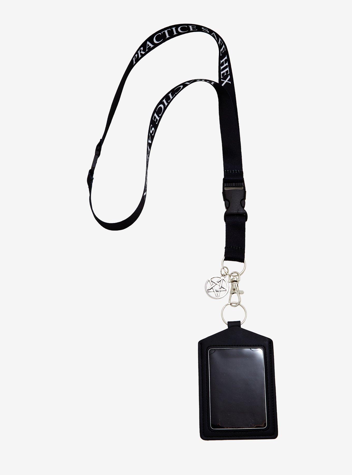 Practice Safe Hex Lanyard, , alternate