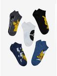 Pokemon Pikachu Ankle Socks 5 Pair, , alternate