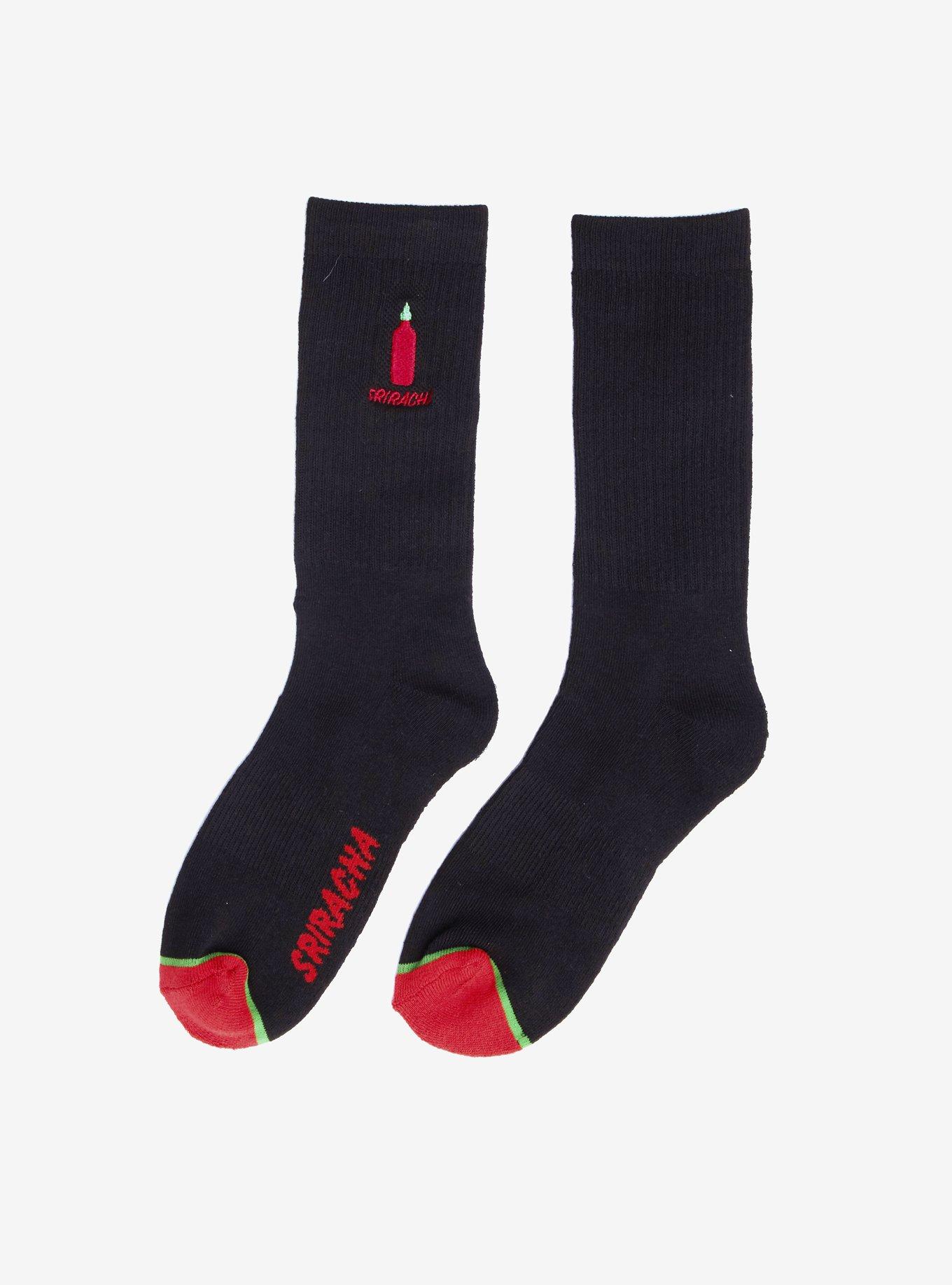 Sriracha Crew Socks, , alternate