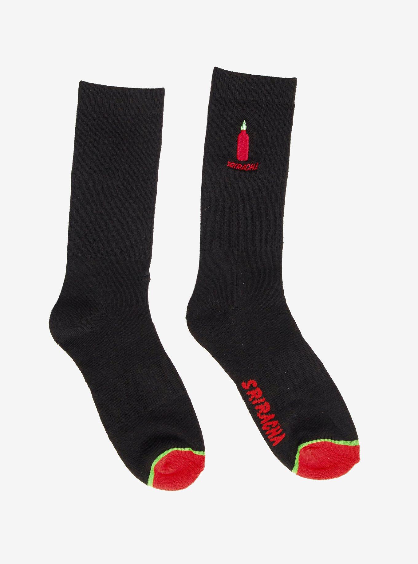 Sriracha Crew Socks, , alternate