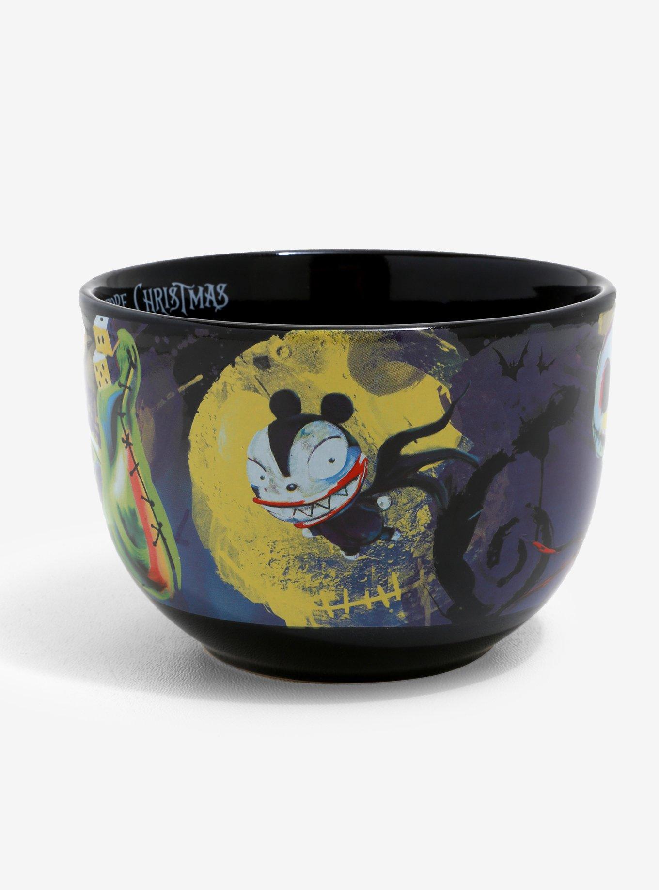 The Nightmare Before Christmas Watercolor Soup Mug & Spoon, , alternate