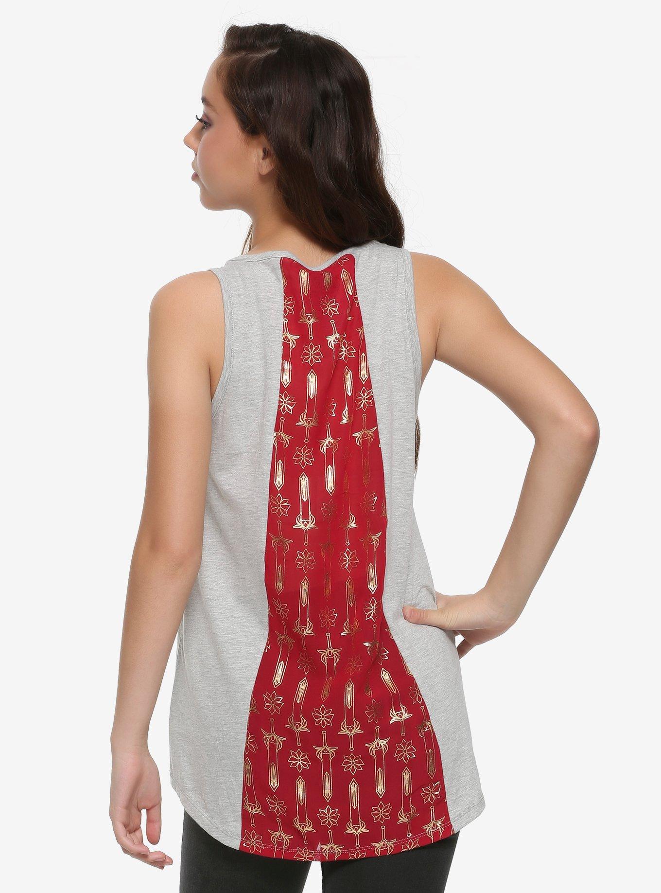 Her Universe She-Ra And The Princesses Of Power Chiffon Back Tank Top Her Universe Exclusive, , alternate