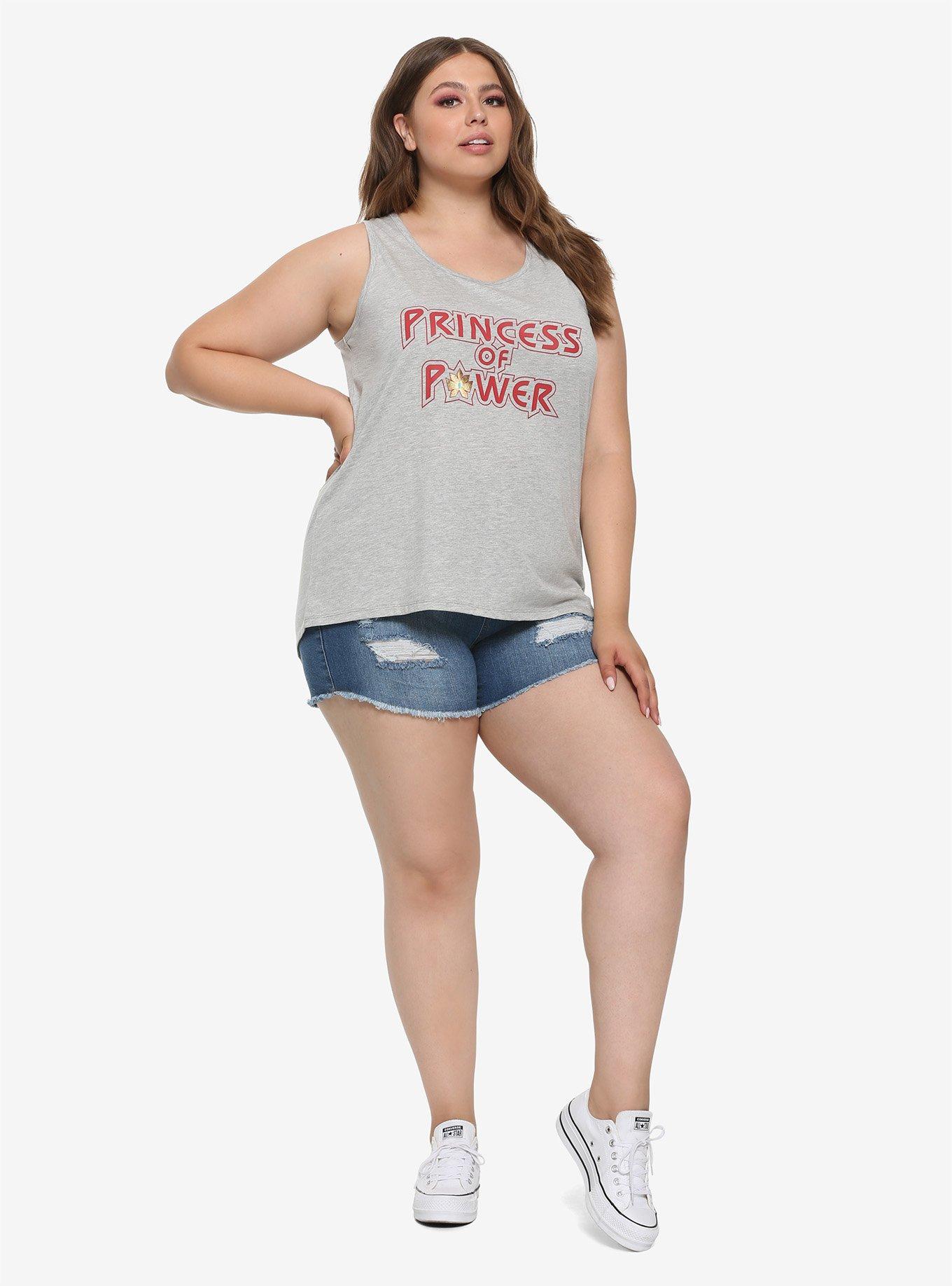 Her Universe She-Ra And The Princesses Of Power Chiffon Back Tank Top Plus Size Her Universe Exclusive, , hi-res