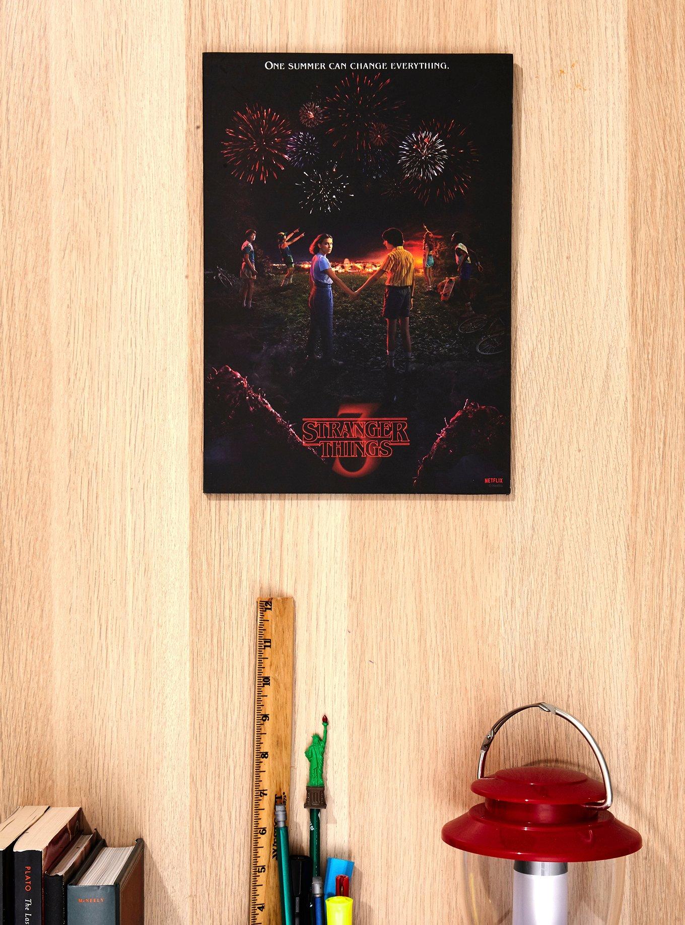 Stranger Things 3 Wood Wall Art, , alternate
