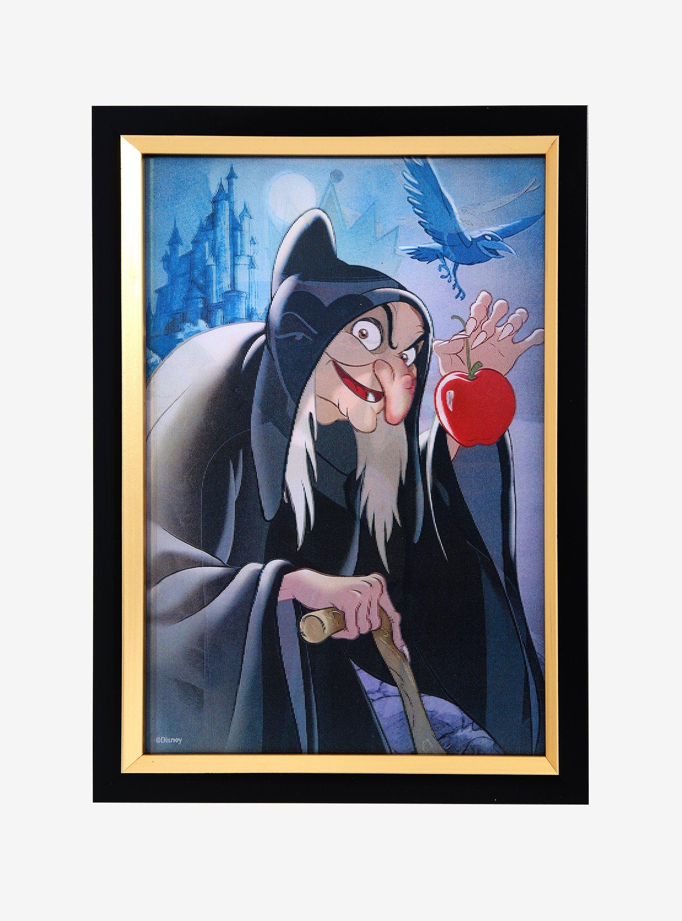 Disney Snow White And The Seven Dwarfs Evil Queen Lenticular Wall Art, , alternate
