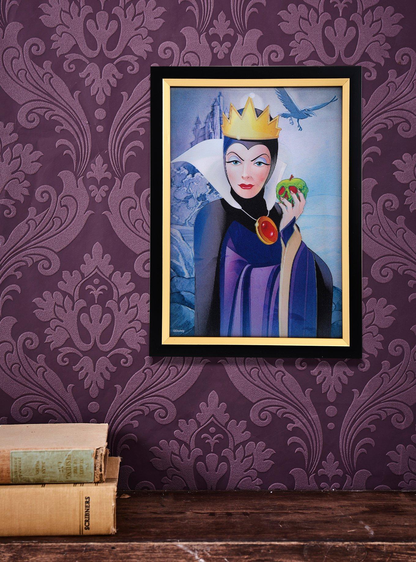 Disney Snow White And The Seven Dwarfs Evil Queen Lenticular Wall Art, , alternate