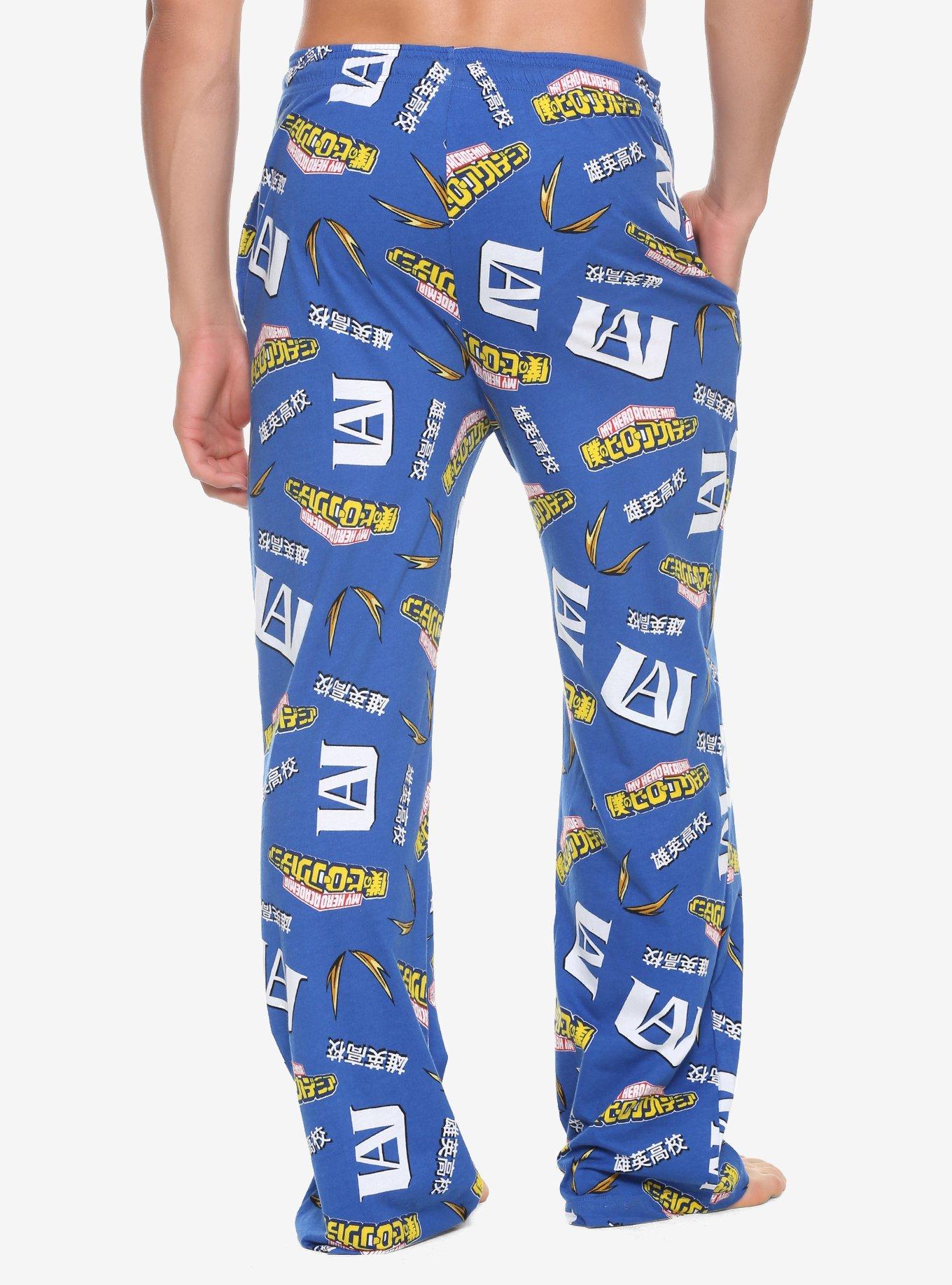 My Hero Academia Sleep Pants - BoxLunch Exclusive, BLUE, alternate