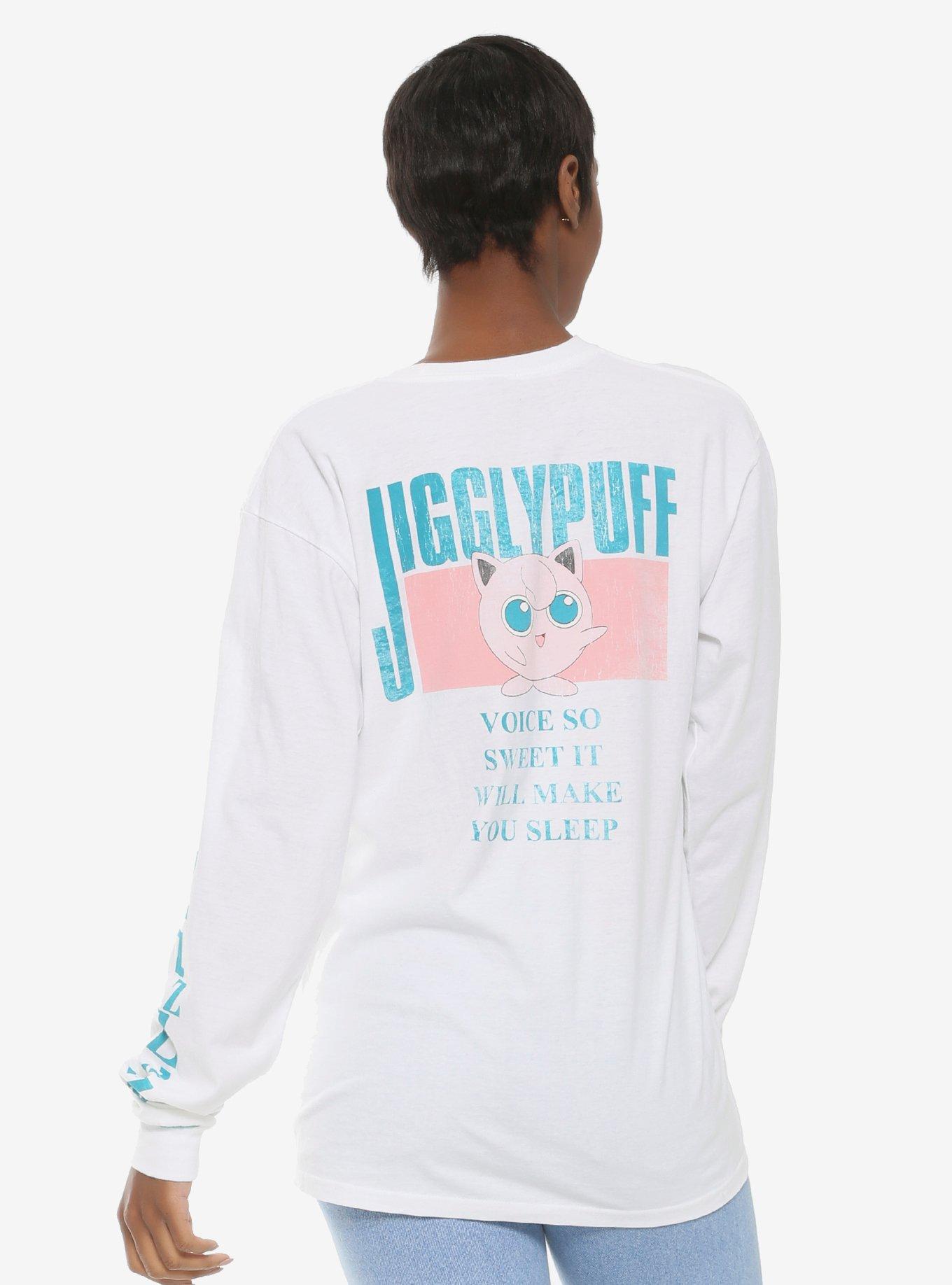Pokemon Jigglypuff Voice So Sweet Long Sleeve T-Shirt - BoxLunch Exclusive, , alternate