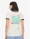 Disney Kingdom Hearts Ombre Women's Ringer T-Shirt - BoxLunch Exclusive, , alternate