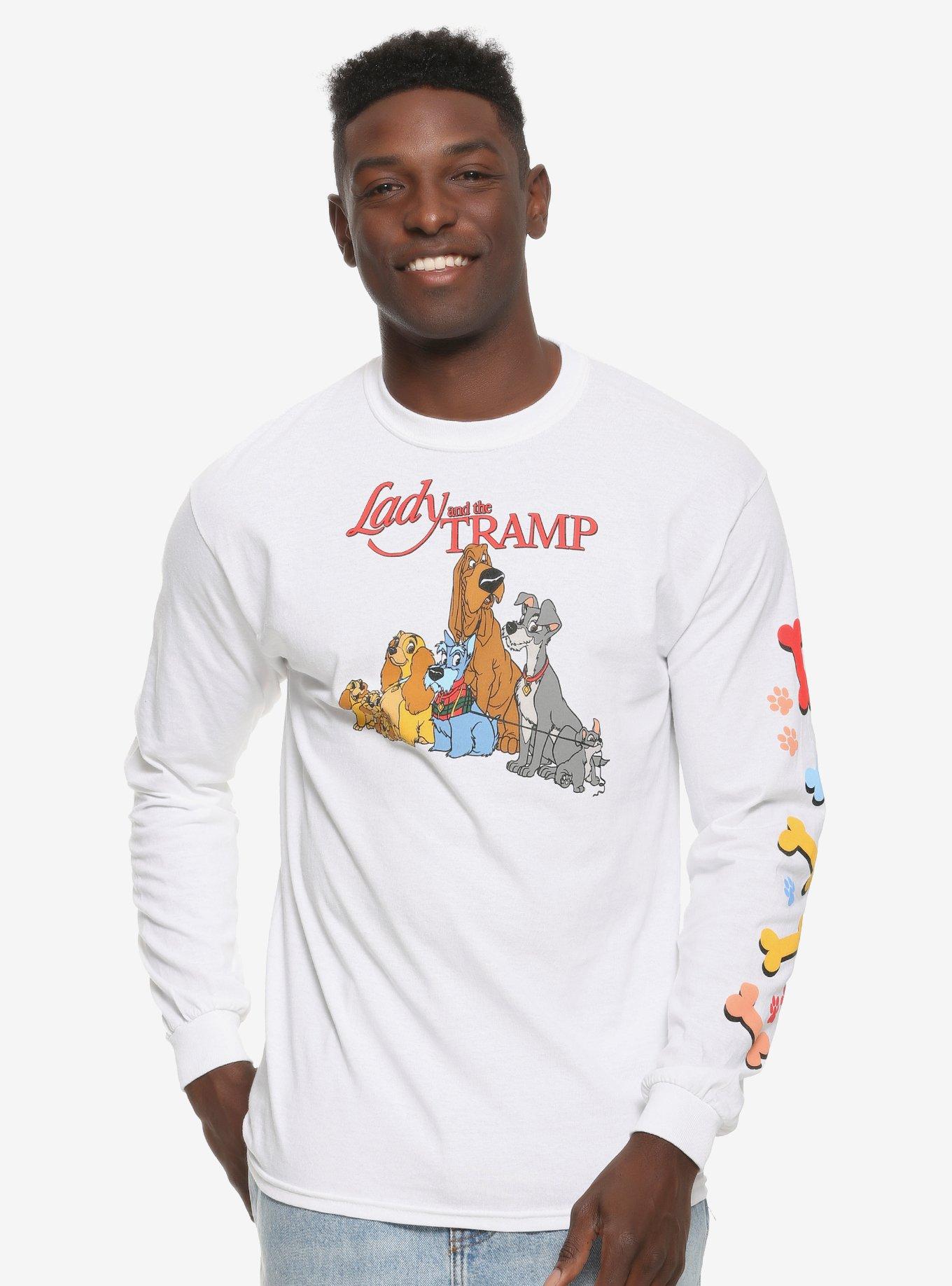 Disney Lady and the Tramp Puppies Long Sleeve T-Shirt - BoxLunch Exclusive, , alternate
