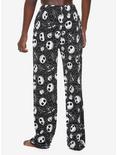 The Nightmare Before Christmas Spiderwebs & Skulls Pajama Pants, MULTI, alternate