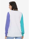 Disney Mickey Mouse Colorblock Women's Long Sleeve T-Shirt, , alternate