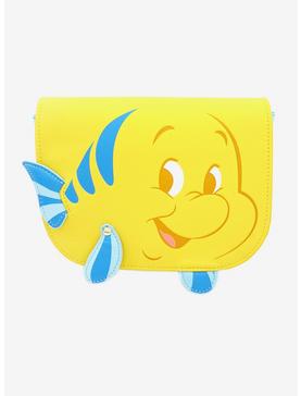 Plus Size Loungefly Disney The Little Mermaid Flounder Waist Bag, , hi-res