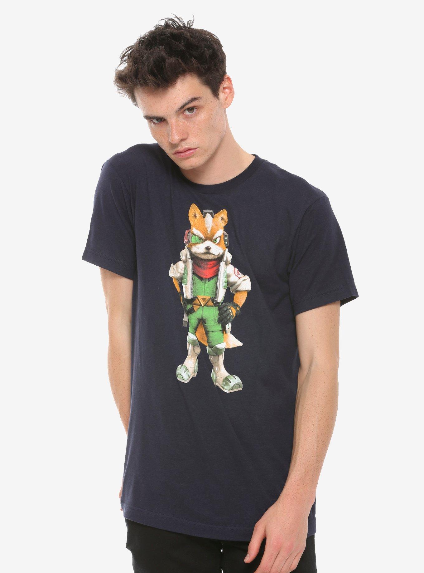Star Fox Character Fox McCloud T-Shirt, MULTI, alternate