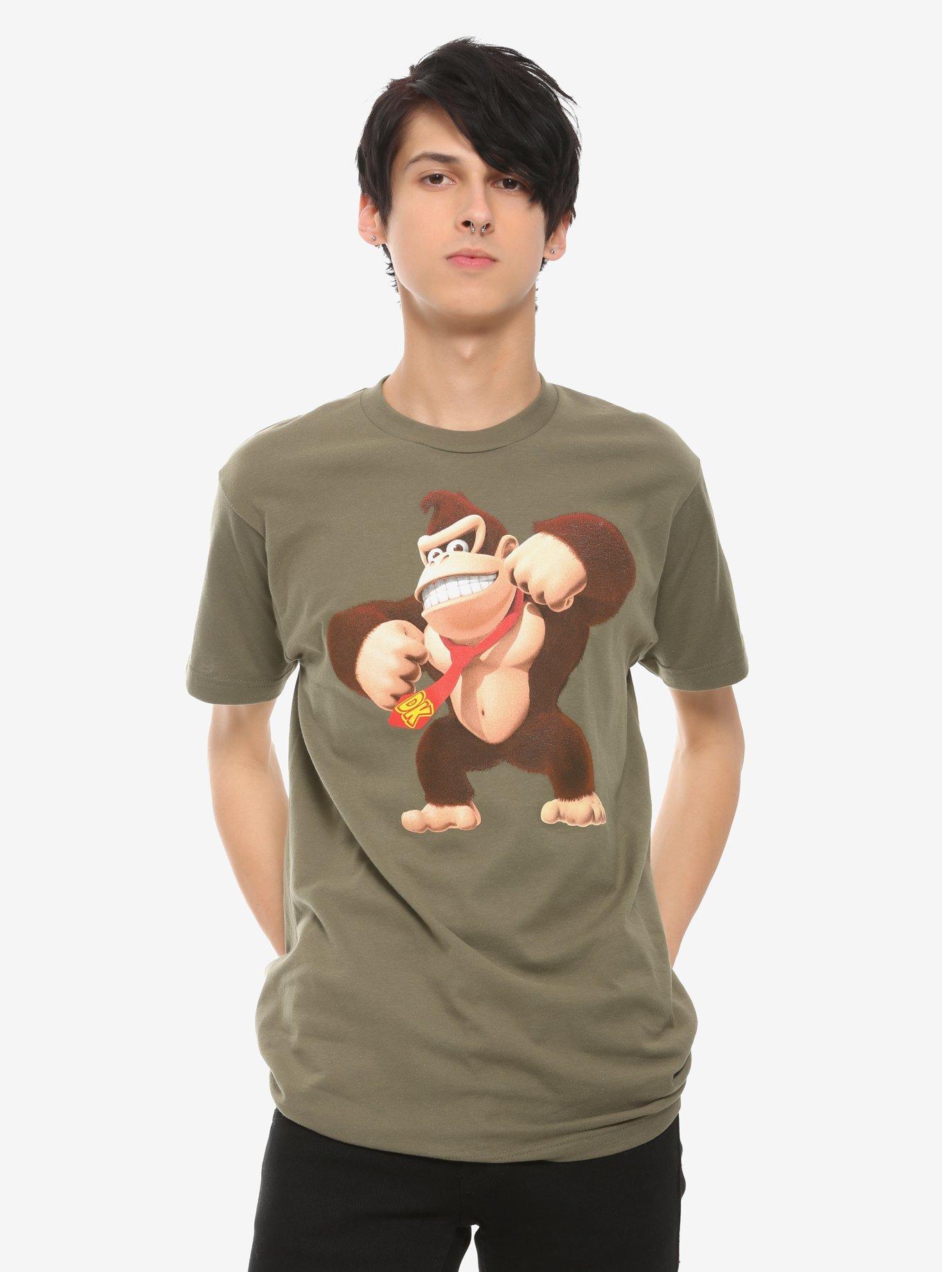 Donkey Kong Character Donkey Kong T-Shirt, MULTI, alternate