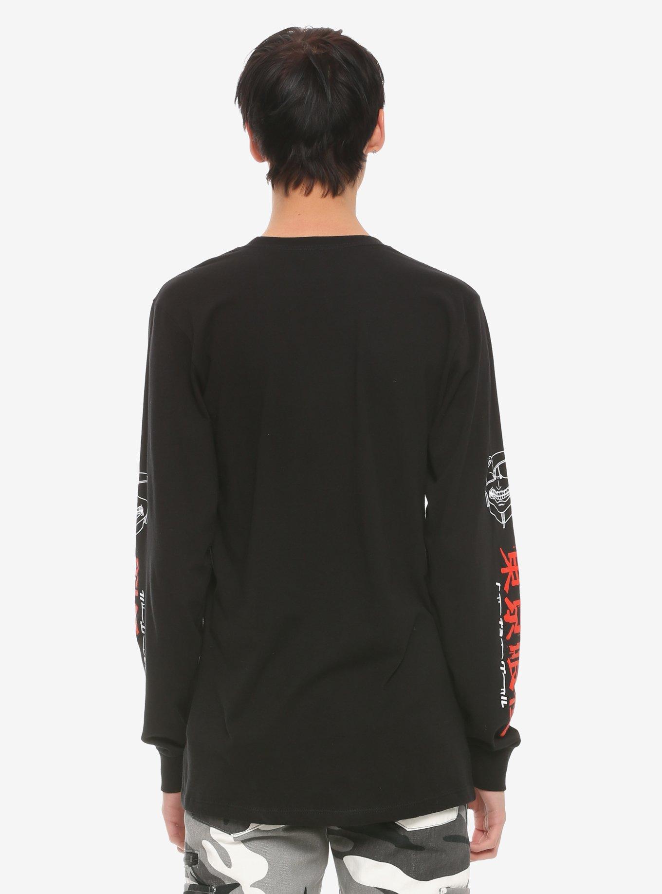 Tokyo Ghoul Ken Kaneki Long-Sleeve T-Shirt, MULTI, alternate