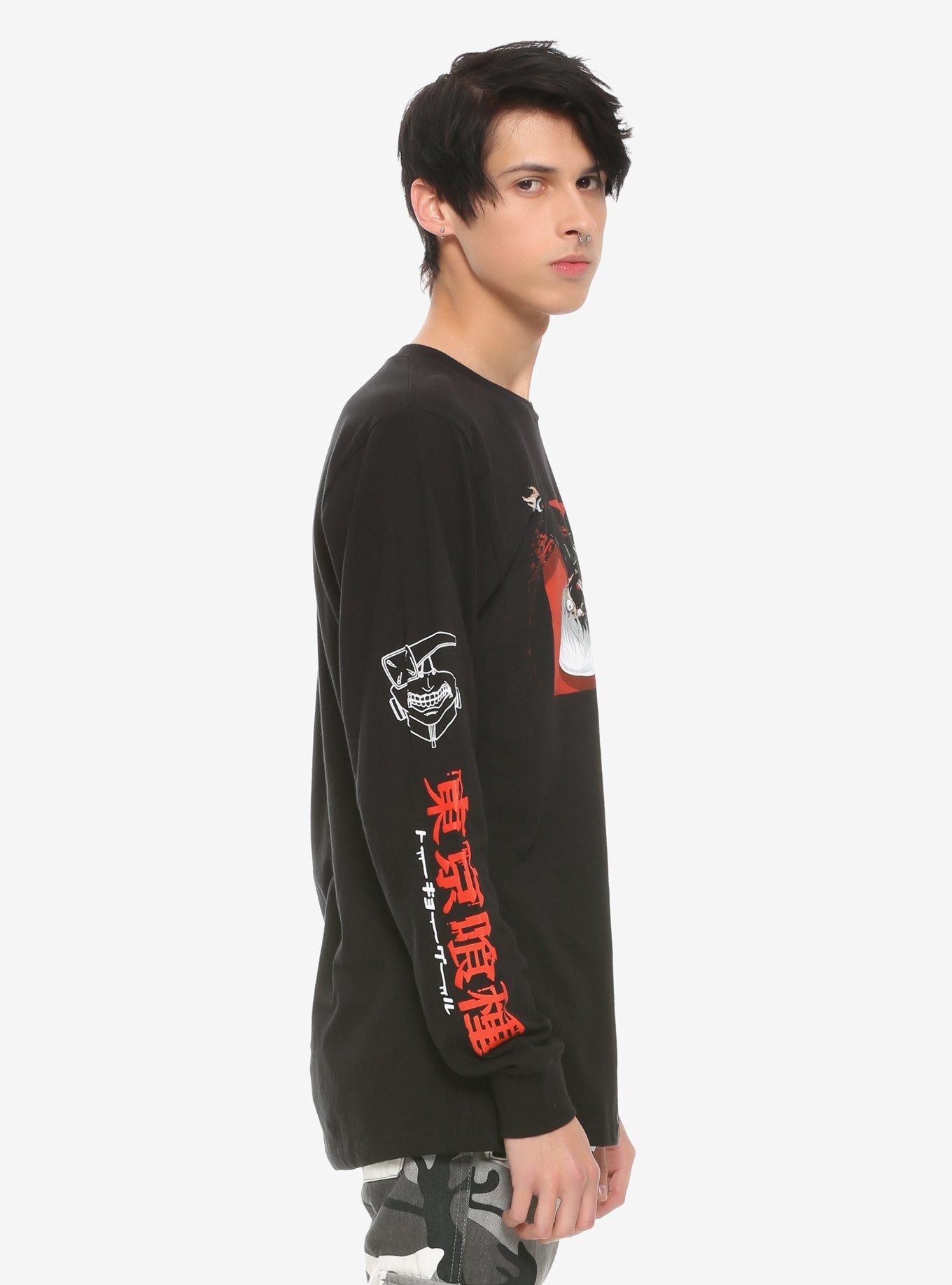 Tokyo Ghoul Ken Kaneki Long-Sleeve T-Shirt, MULTI, alternate