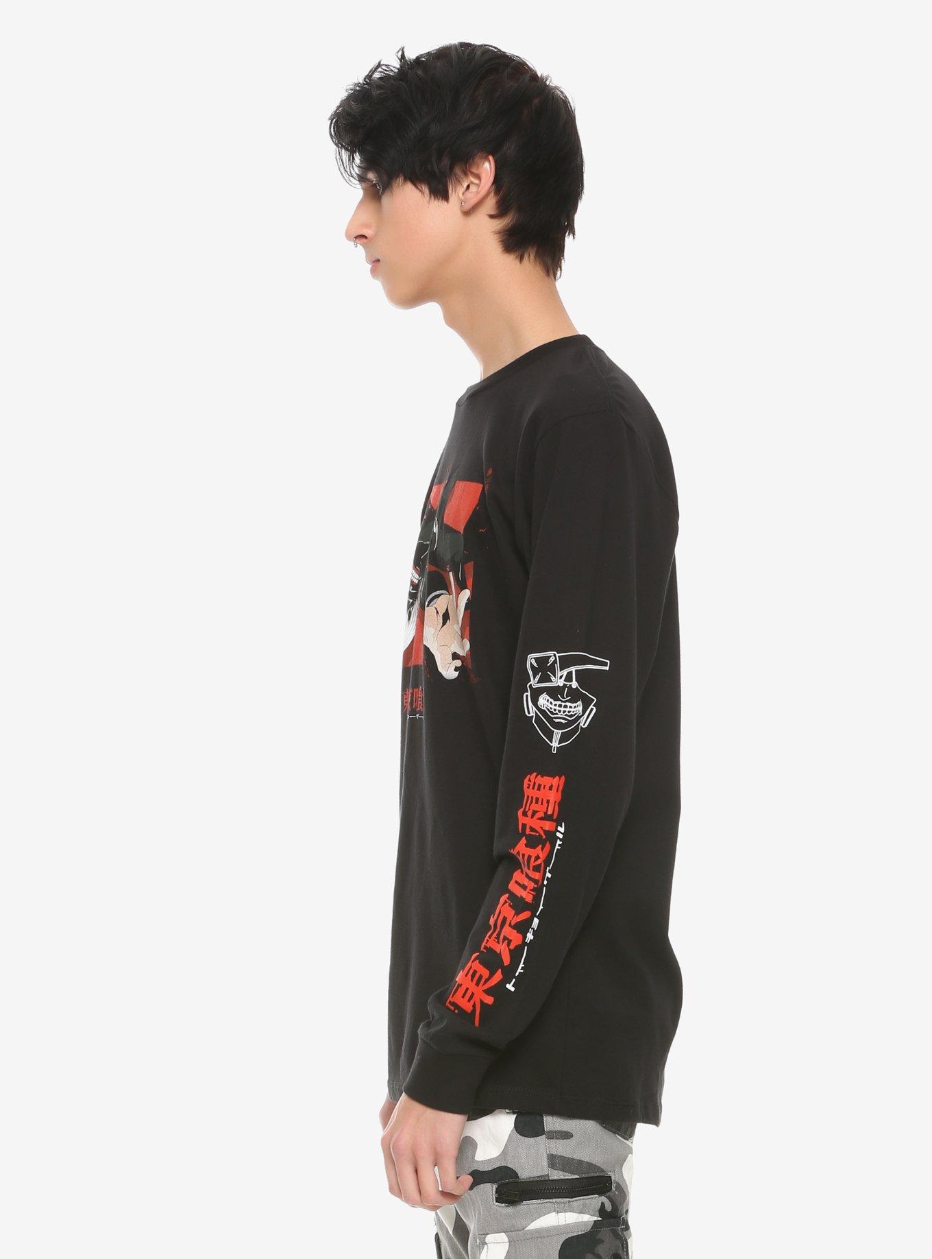 Tokyo Ghoul Ken Kaneki Long-Sleeve T-Shirt, MULTI, alternate