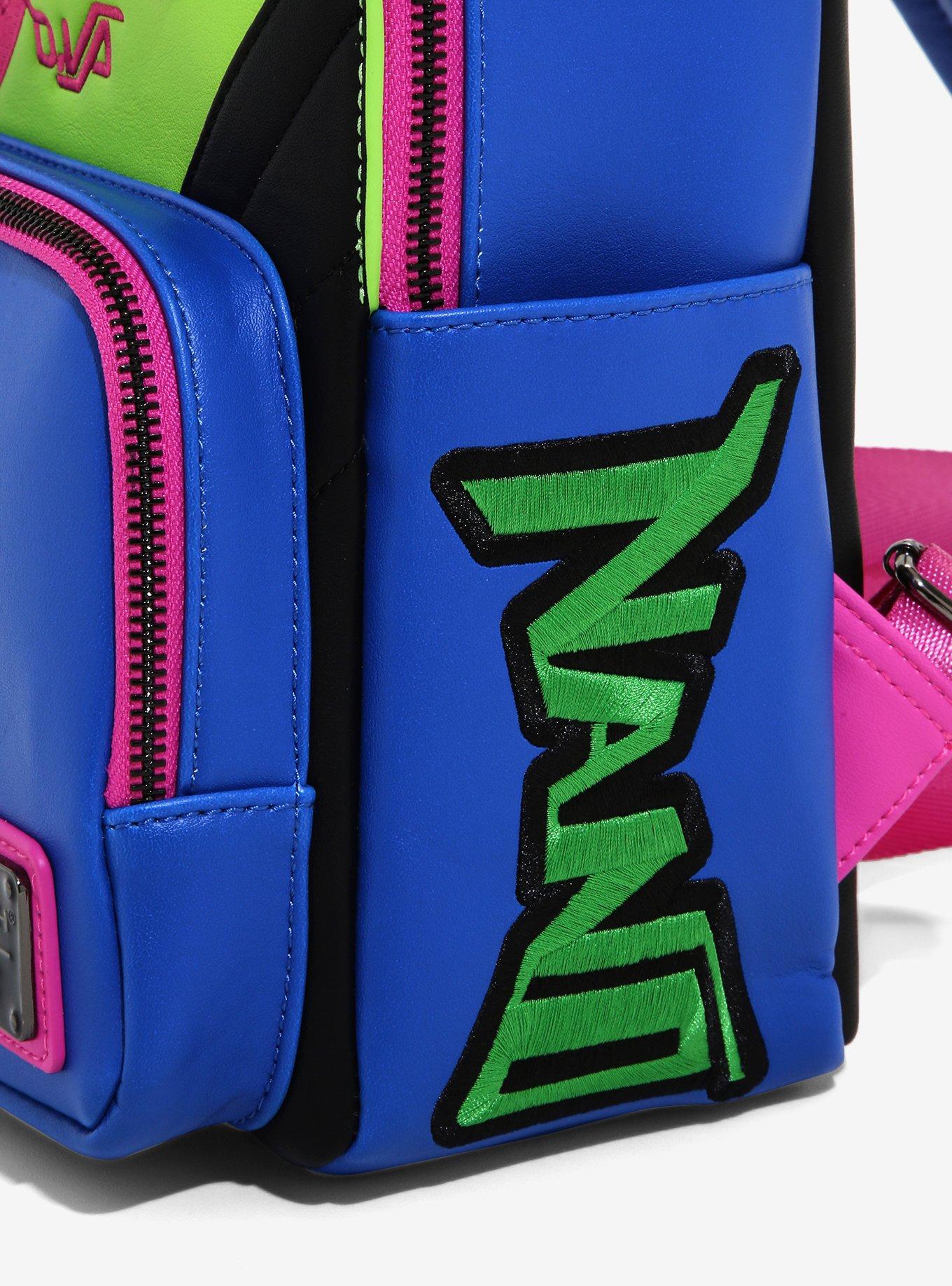 Loungefly Overwatch D.Va Nano Cola Mini Backpack, , alternate