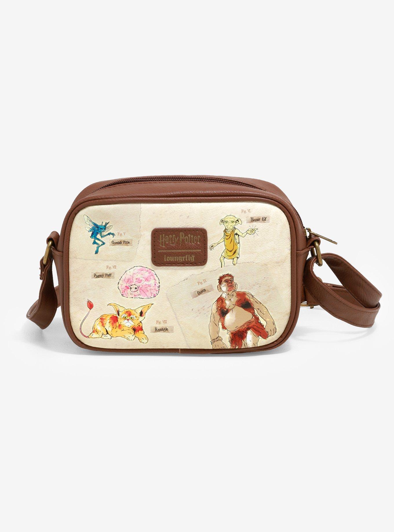 Loungefly Harry Potter Magical Creatures Camera Bag, , alternate