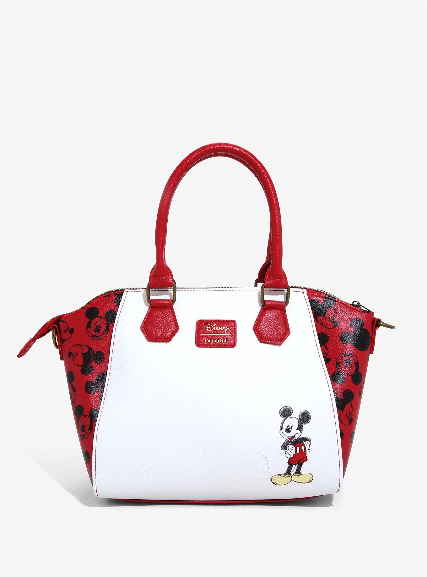 Loungefly Disney Mickey Mouse Sketch Satchel Bag, , alternate