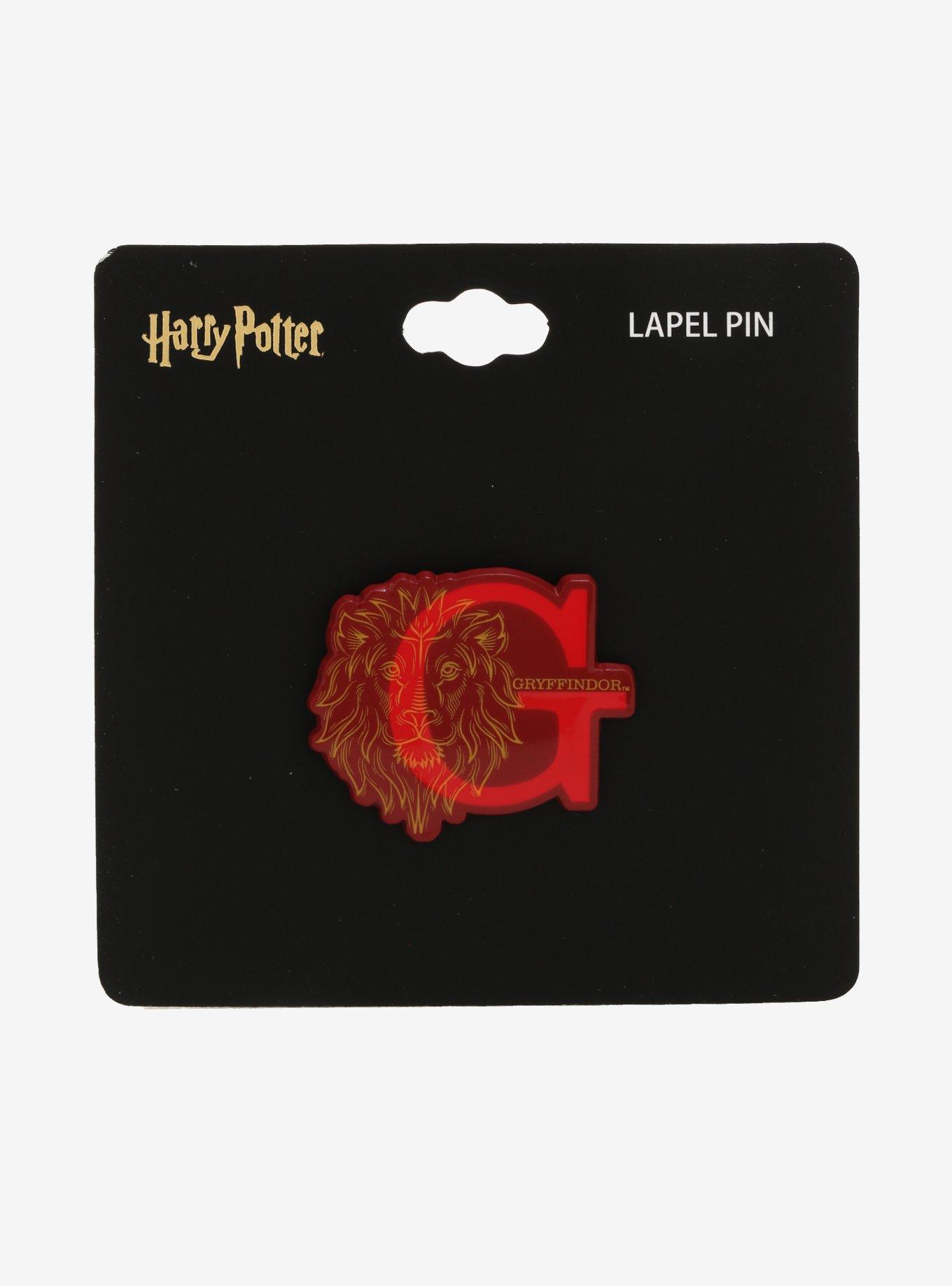 Harry Potter Gryffindor Letter Enamel Pin, , alternate